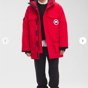 Men's Red Winter Jacket